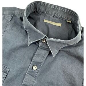 7 DIAMONDS Mens Short Sleeve Button Shirt - Blue‎ - SIZE XXXL 3X